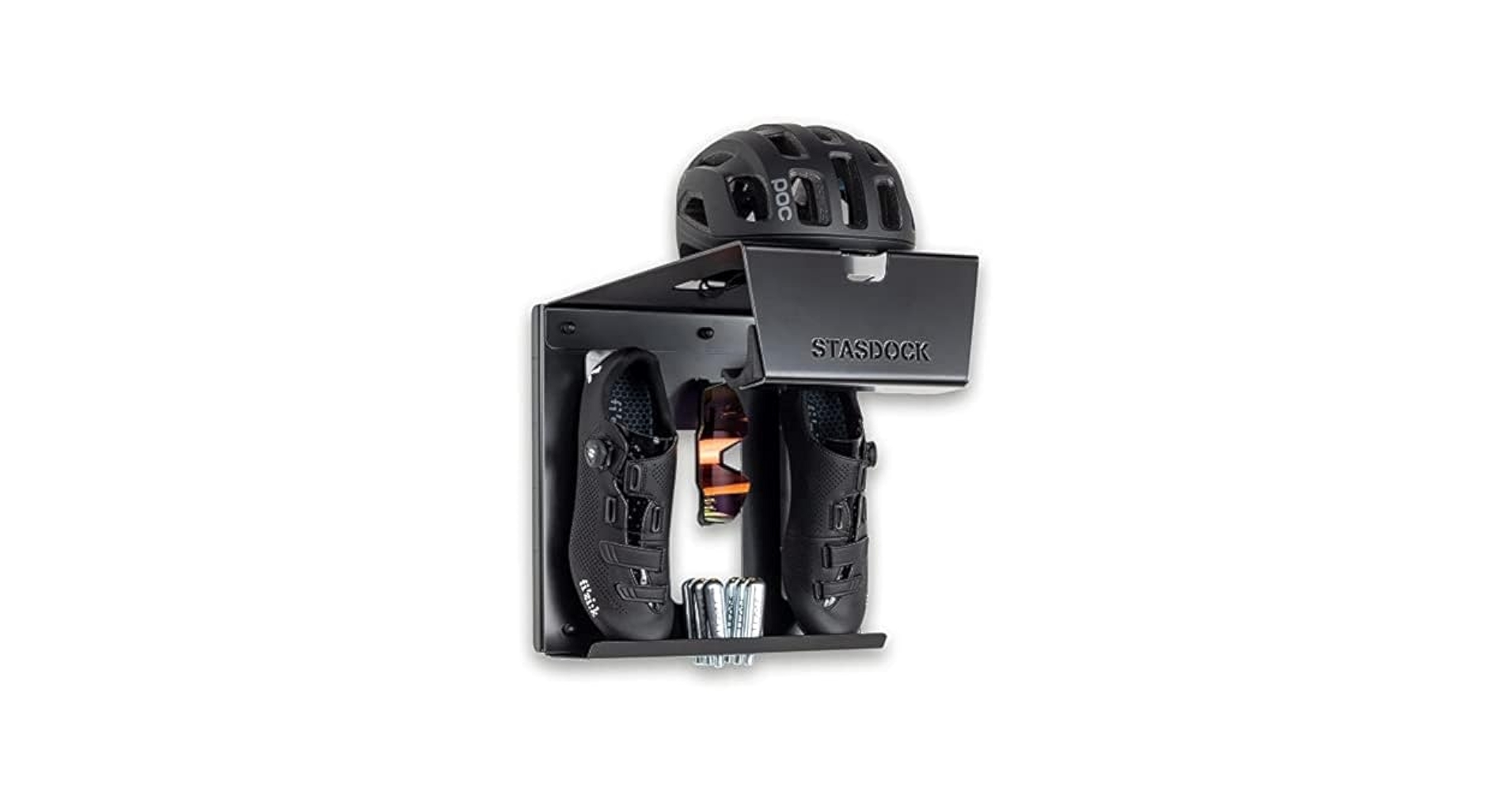 STASDOCK 自転車用収納ラック ブラック Black Bicycle Wall Mount System | Buy a Black Bike Dock