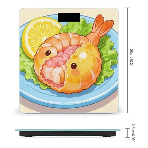 Báscula digital de baño precisa y estable con pantalla LCD miniatura 2