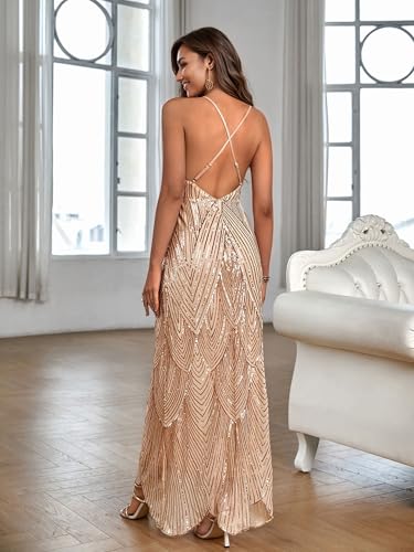 Image of Figdaw Elegant Long Prom Dresses Sexy Evening Gowns for Women Formal Events 2025