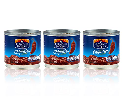 Chipotles in Adobo Clemente Jaques 380 gr. ( Pack von 3 ) scharfe soße aus Mexiko Viva Mexico Collection by Mexhaus Cover