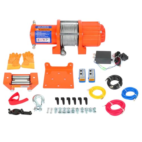 Winche Eléctrico de Recuperación 4500LBS para Camión SUV miniatura 3