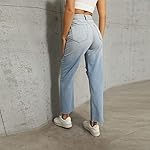 High-Leg-Jeans-Buttocks-Color-Flared-Jeans-Straight-Slim-Womens-Fit-Solid-Ripped-Waiste-Womens-Jeans