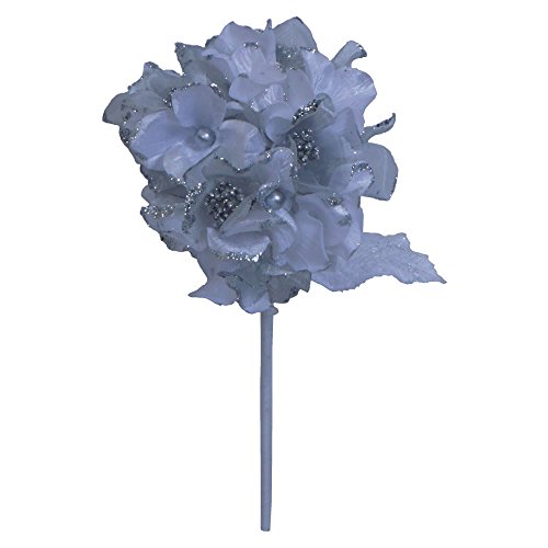 White Velvet Hydrangea Flower Pick 29 & 7 in.