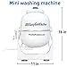 EasyGoProducts EGP-LAU-012 EasyGo Manual Clothes Washer-Mobile Hand Powered-Portable Washing Machine, White