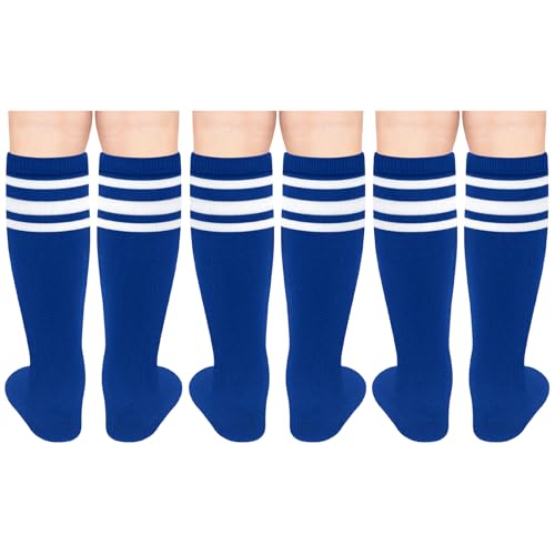 Image of Sarfel Toddler Soccer Socks Kids Soccer Socks Youth Soccer Socks Kids Baseball Socks Girls Softball Socks Boys Football Socks
