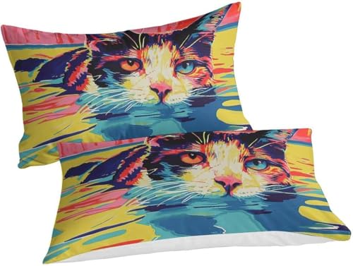 Housse de couette chat 200x200 finie la corvée de repassage avec cette parure zip - 4