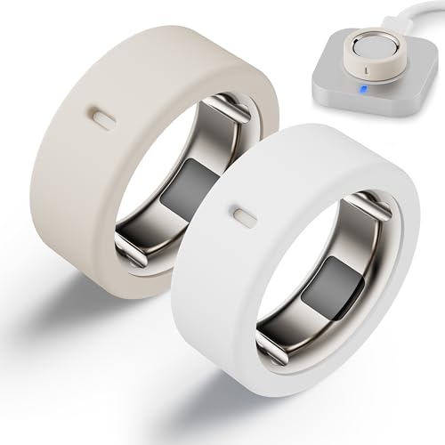 Snyeest �v���e�N�^�[ Oura Ring 4/Gen 4 �Z���~�b�N/Gen 3 �J�o�[�A�V���R�� ���h�~ �L�k�� �����O �t�B���K�[�P�[�X �E�H�[�L���O �A�E�g �W�� �����p �j���p �X�^�[���C�g+�z���C�g L 12/13/14/15�p