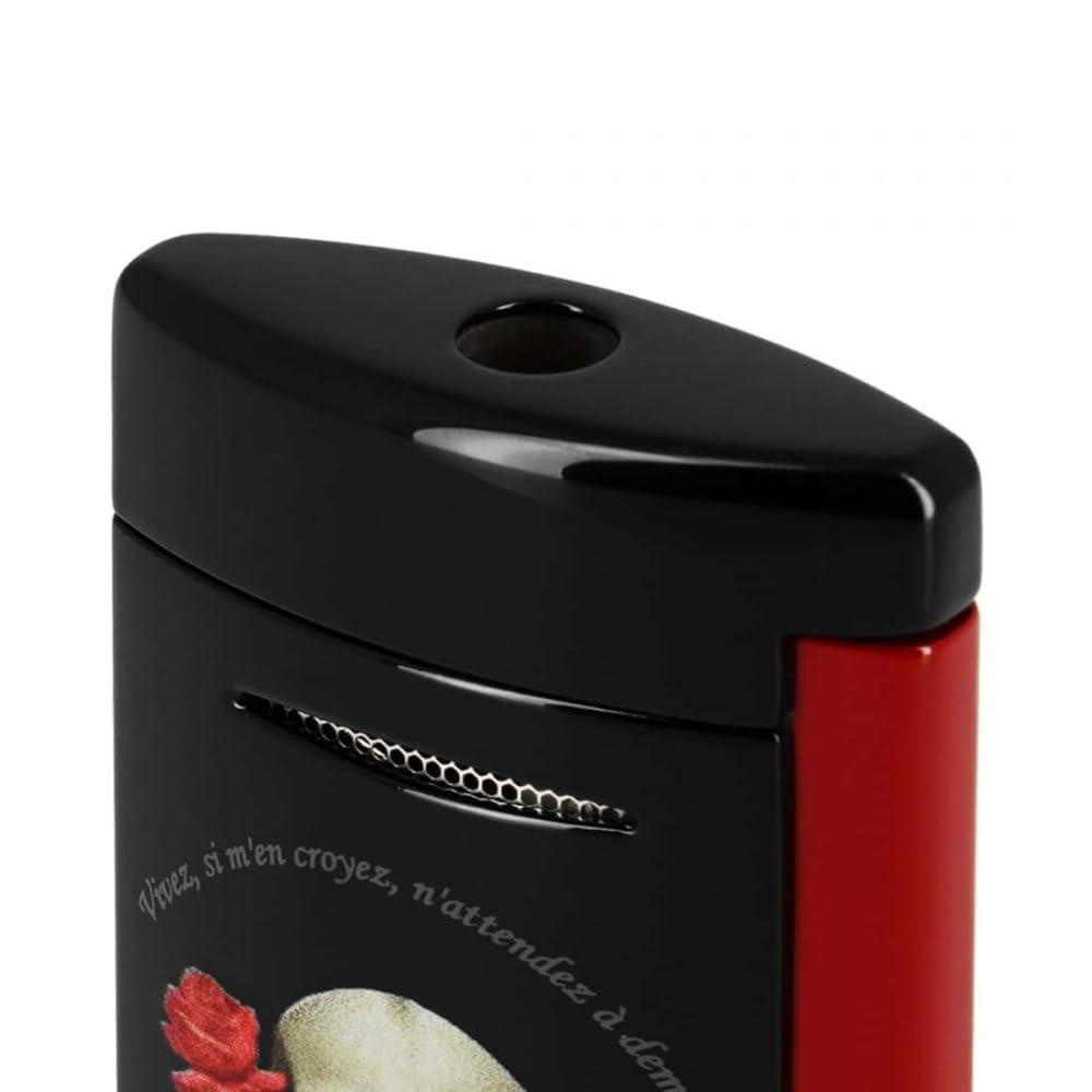 Briquet s.t. dupont Memento Mori New minijet Noir