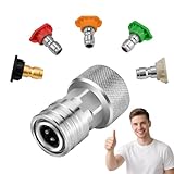 Garden Hose to Mini Power Washer Adapter-3/4 GHT to...