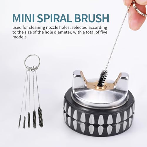 Image of Multi-Purpose Spray Gun Cleaning Kit Paint Gun Cleaning 21PCs Nylon Brushe, Mini Brushes & Needles, Metal Tube Cleaning Brush Nozzles, Spray Guns, Tattoo Equipment, etc.
