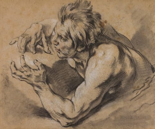 Affiches François Boucher Triton Peinture Toile Salon 60x90cm