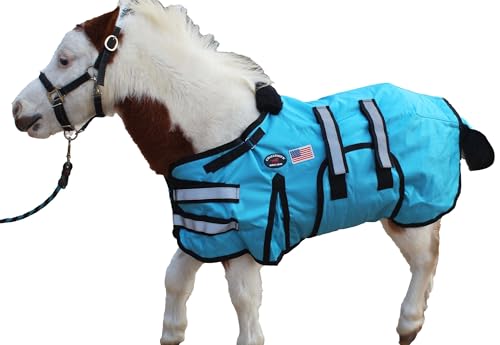 Image of 1680D Miniature Weanling Donkey Pony Horse Foal Winter Blanket 519TS01
