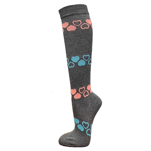 Image of SocksKnee Women Multi-Pack Colorful Variety Design Assorted Activewear Knee-High Stocking Socks, 9-11