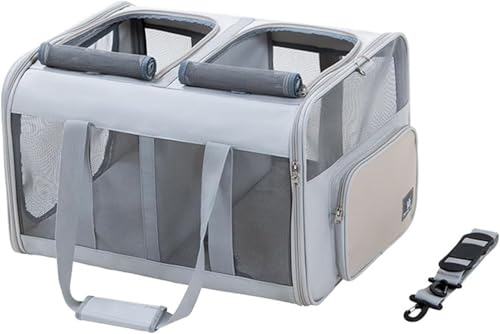 BQQB �L �L�����[�o�b�O �׏d17.5 KG�ȓ� �܂肽���� �L �y�b�g�P�[�X �g�� ��^ �L �� ������� ���� �P�[�X �傫�� �y�� �y�b�g 2�C�p �l�R �L�����[ ������ ���� �L�����b�N �ʋC�� �ړ��֗� �n�E�X �O�o���Ɍg�щ\ ���s �ԗp