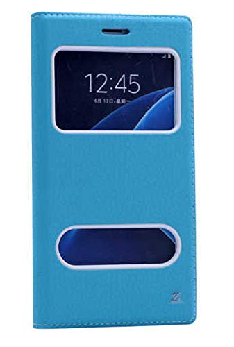 Zore 2925 Galaxy C7 ile Uyumlu Kılıf, Dolce Case, Turkuaz