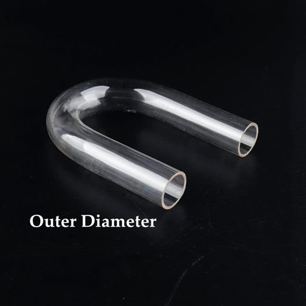 OD 38mm Acrylic Pipe Aquarium Fish Tank U-shape Connector Water Supply Tube, For Garden Supplies Home DIY parts