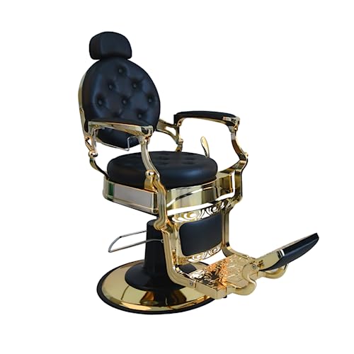 VANLIG Sillón Barbero Barberia Peluquería Clásico De Lujo...
