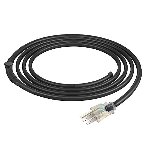 Dewenwils 6Ft Heat Cable For Pipe Freeze Protection, Snow De-Icing Cable With Build In Thermostat, Csa/Etl Listed #TOP14
