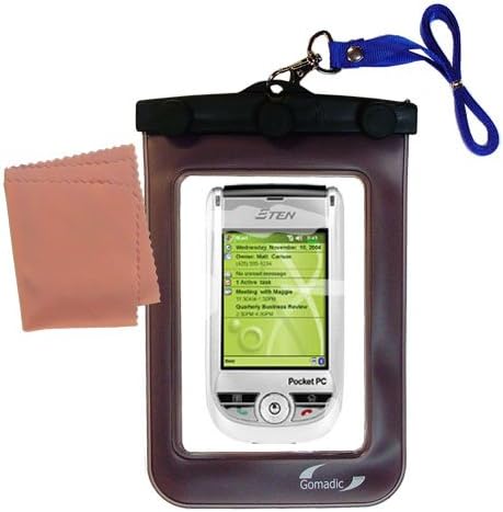 outdoor Gomadic waterproof carrying case suitable for the ETEN M500 to use underwater - keeps device clean and dry