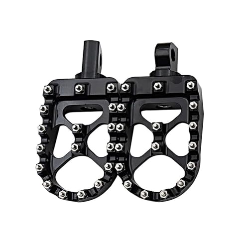 Pédale pied moto large en aluminium CNC pour custom et cruiser