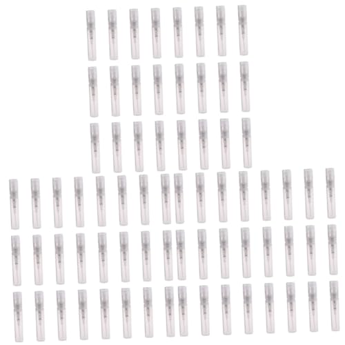 FRCOLOR 150 botellas de spray rellenables, botella de spray transparente, mini botella de enjuague bucal, recipiente pulverizador, botella de pulverización sostenible para maquillaje, pequeña botella