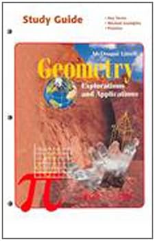 Paperback Geometry: Explorations and Applications, Study Guide Book