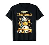 Happy Cheesemas | Cheese Snowman Shirt | Christmas Cheese T-Shirt