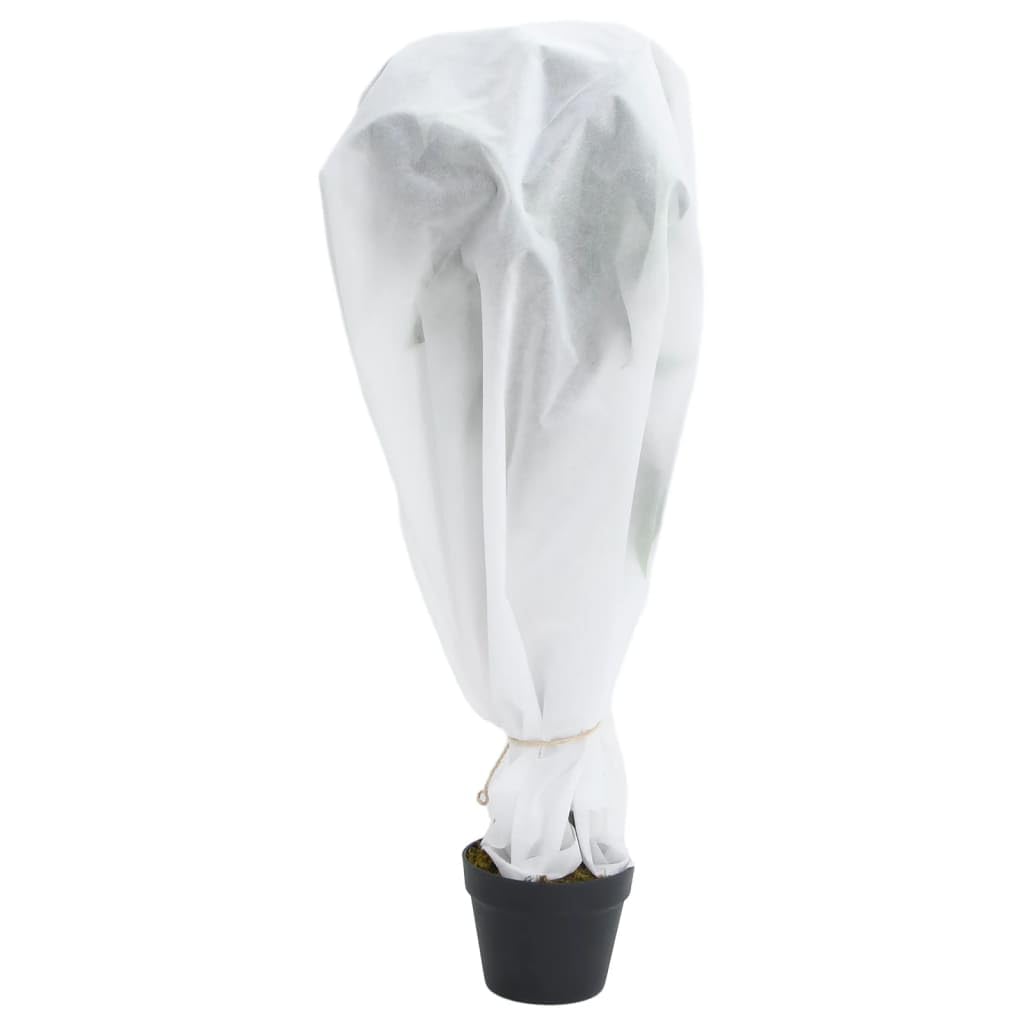 Wintervlies 70 g/m² Pflanzenvlies 50 x 1,6 m aus atmungsaktivem Vliesstoff Schutz gegen Frost Schnee und Kälte für Garten Beet Balkon und Terrasse zur Pflanzenpflege