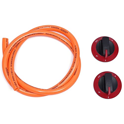 Gasfritteuse, 12 l, gewerbliche Fritteuse, Edelstahl, Doppeltank, Arbeitsplatte, Gasfritteuse, Propan-Fritteuse, Speisenwärmer mit 2 Körben für Pommes Frites, Restaurant, Heimküche – Bild 8