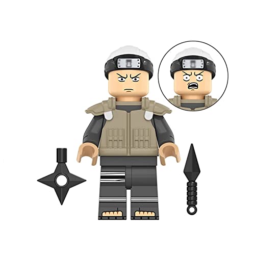 Minifiguren Kuchenaufsätze Adventskalender Sammlungssatz Serie Benutzerdefinierte 12-teilige Minifiguren Der Naruto… – Bild 6