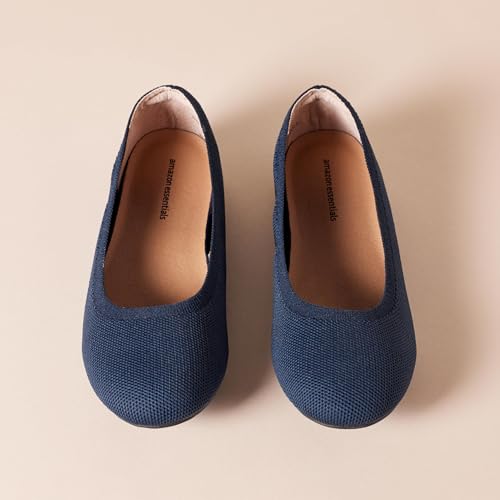 Image of Amazon Essentials Women's Breathable Knit Ballet Flat with Round Toe, Cushioned