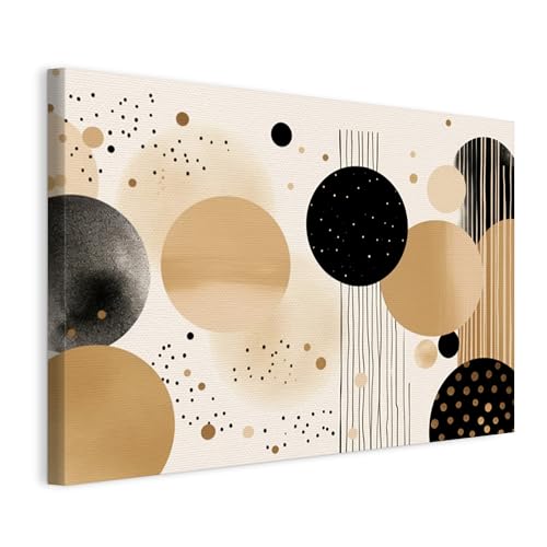 Impression artistique Wallero toile d'art géométrique pour intérieur élégant