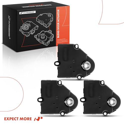 A-Premium HVAC Heater Blend Door Actuator Compatible with Buick Enclave 2008-2012 & Chevrolet Traverse 2009-2012 & GMC Acadia 2007-2012 & Saturn Outlook 2007-2010, Main, 3-PC Set by A-Premium - Image 9