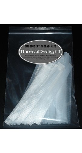 Embroidery Thread Net 50 Pieces 6" Long (Also Good For Rug Hooking Strips) #TOP2