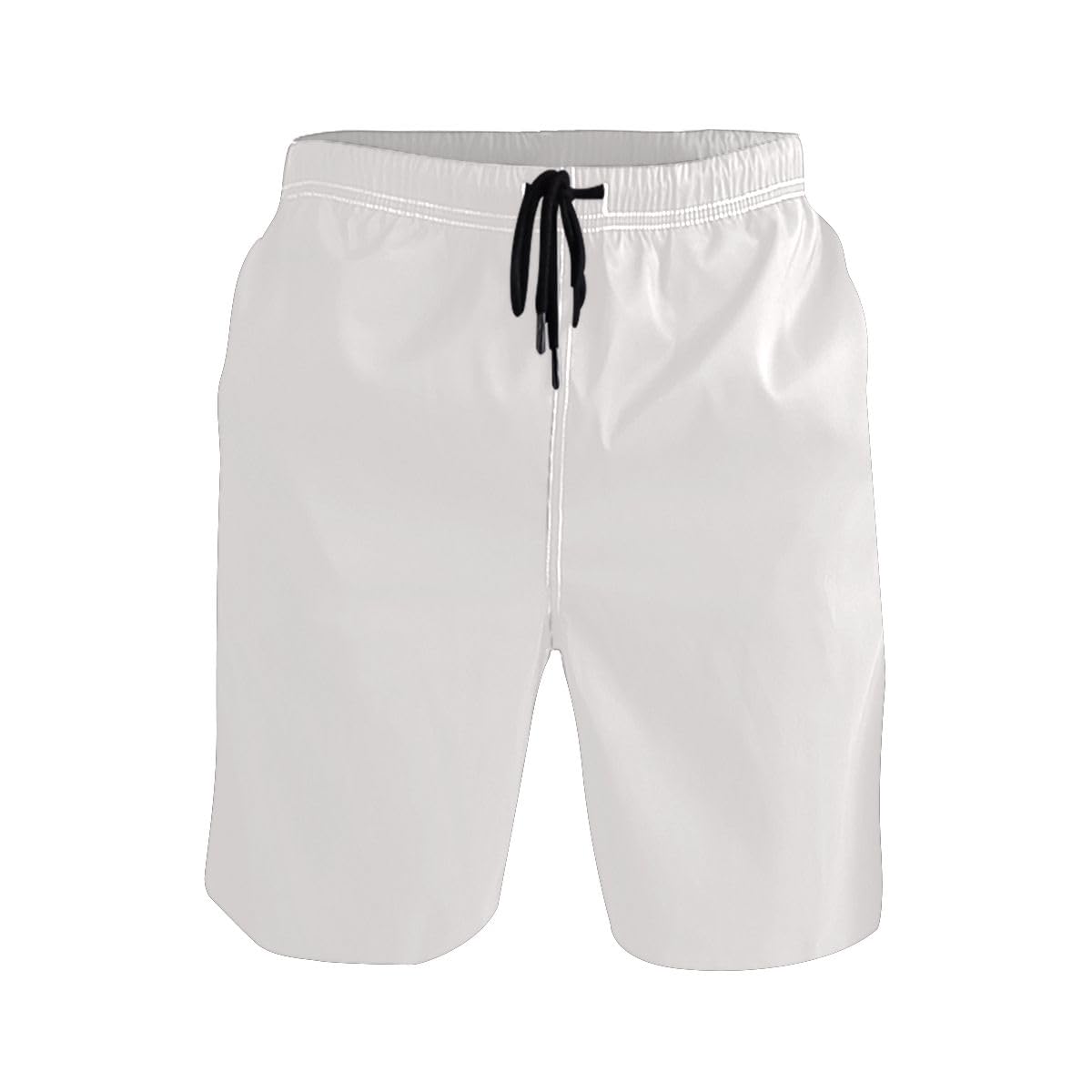 Pantaloncini Sportivi da Uomo Shell Pink Boardshorts Summer Beach Short Elastic Board Shortcon Coulisse Costumi Uomo Corto per Feste Piscina Mare