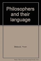 Philosophers and their language B0006BO4IM Book Cover