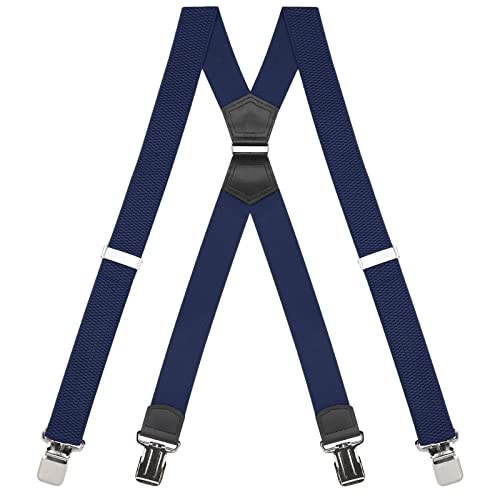 Buyless Fashion Heavy Duty Suspenders for Men - 48