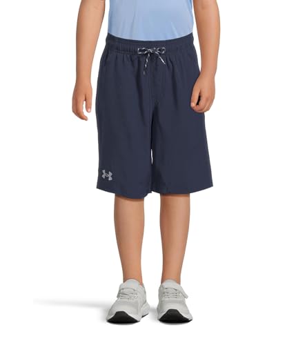 Image of Under Armour Boys 4-Way Stretch Pull-on Tech Shorts, Moisture Wicking, Side Hand Pockets, Outdoor Collection