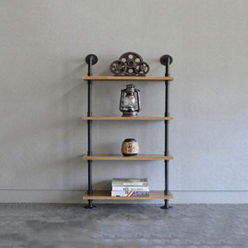 Tablettes meubles style industriel pour optimiser les petits espaces du salon et de la chambre
