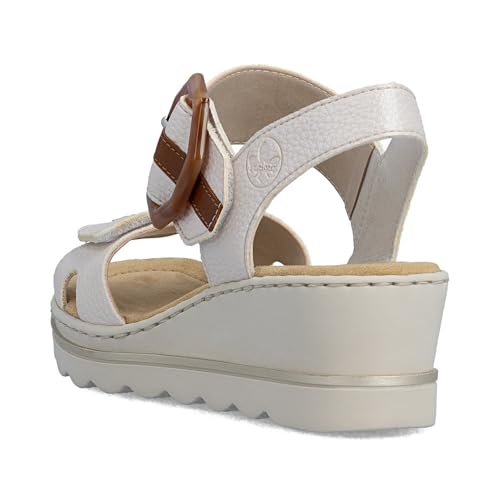 Sandales de marche Rieker Rose 67476 légères et design anti-stress - 3