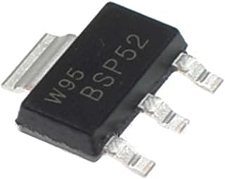 50 PCS BSP52 SOT-223 SMD Silicon Darlington Transistors Chip