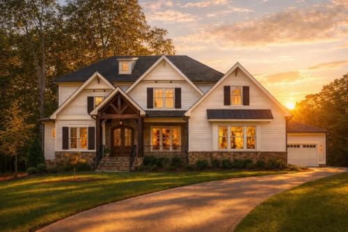 17-1190 HOUSE PLAN - Beautiful Craftsman House Plan with 3