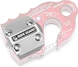 Factor 55 UltraHook XTV Rope Guard for Synthetic Rope Protection, for XTV Powersport Vehicles, Silver