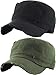 Funky Junque Cadet Hat 2-Pack: Distressed Black & Olive