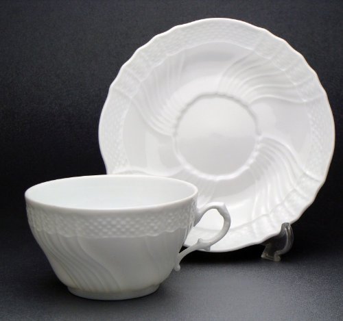 訳あり★美品　リチャードジノリ　ベッキオ ホワイトティーセット 美品】リチャードジノリ ベッキオホワイト 湯呑みセット 5客