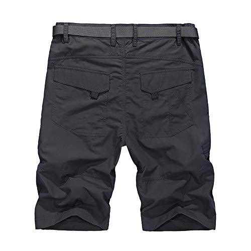 Work Shorts Men's Utility Ripstop Nylon Elastic Work Basketball Gym Board Short Cycle Golf With Cargo Pockets #TOP1