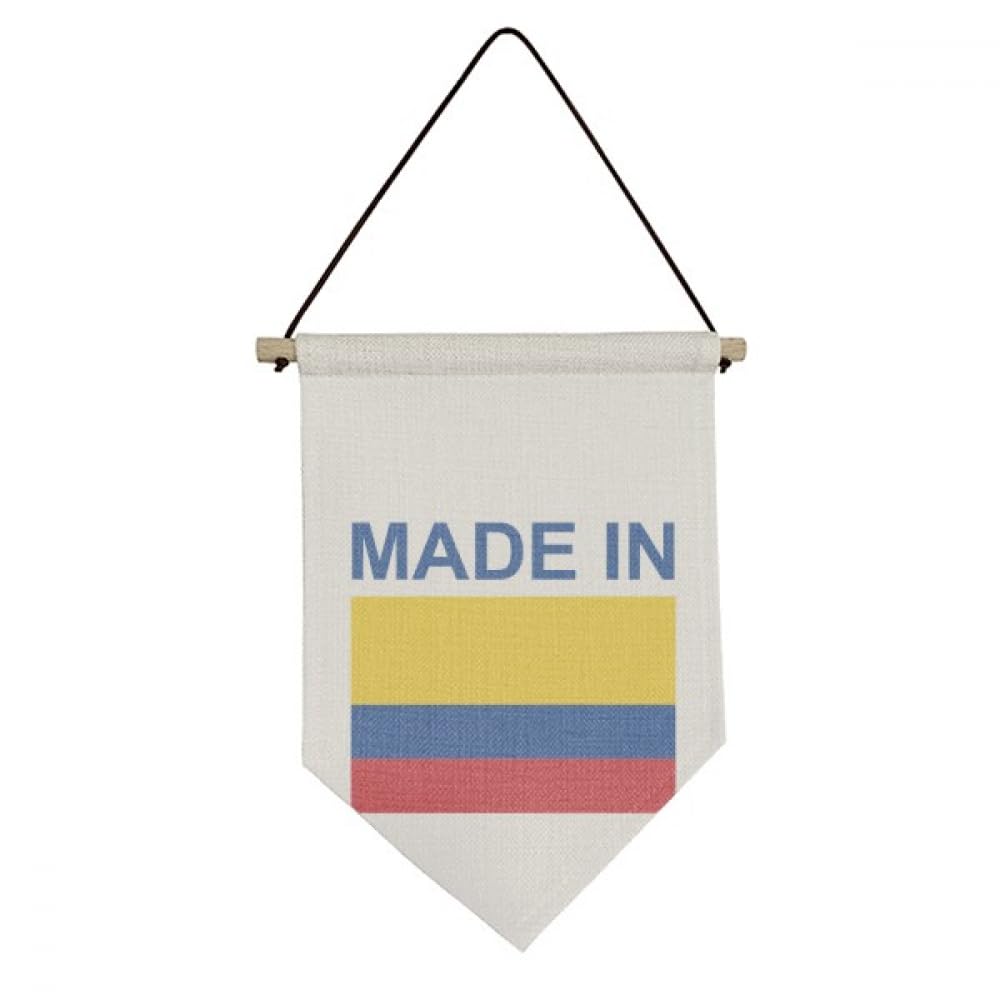 Drapeau Colombie haut de gamme bannière textile décoration intérieure - 4