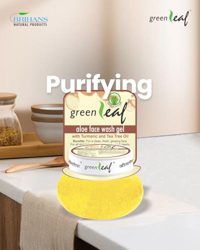 Image of Green Leaf Aloe Face Wash Gel 120g