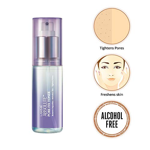 Image of Lakme Absolute Pore Fix Toner, 60ml And Lakme Gentle and Soft Deep Pore Cleanser, 120 ml