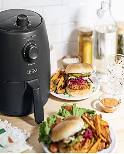 Black 2 Quart Air Fryer From Bella #TOP1